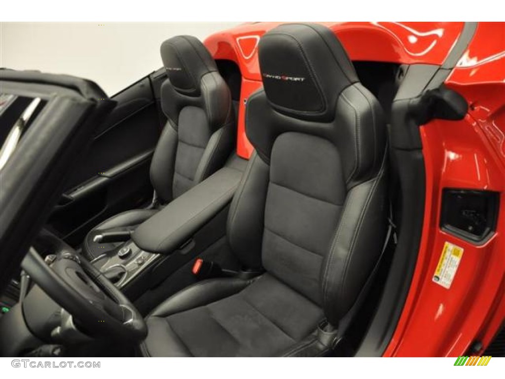 2012 Chevrolet Corvette Grand Sport Convertible Front Seat Photo #69483622