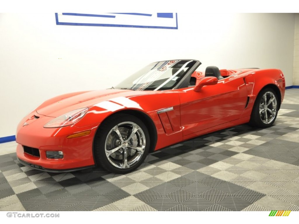 2012 Corvette Grand Sport Convertible - Torch Red / Ebony photo #56