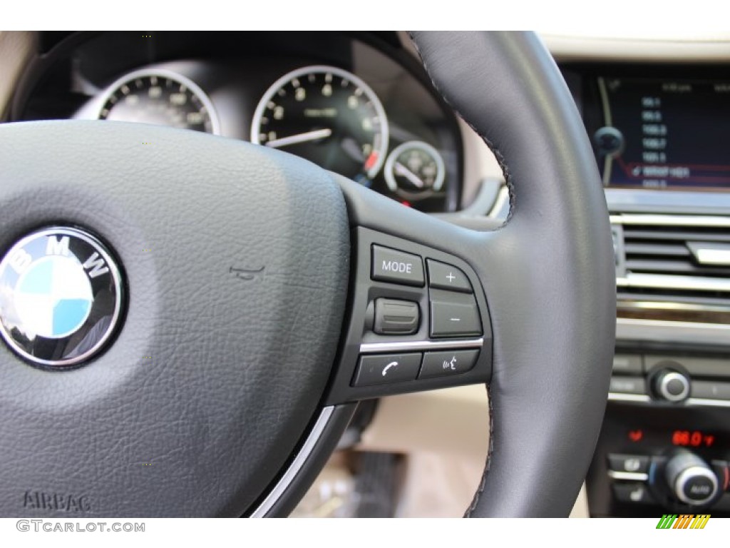 2012 7 Series 750i xDrive Sedan - Mineral White Metallic / Oyster photo #18