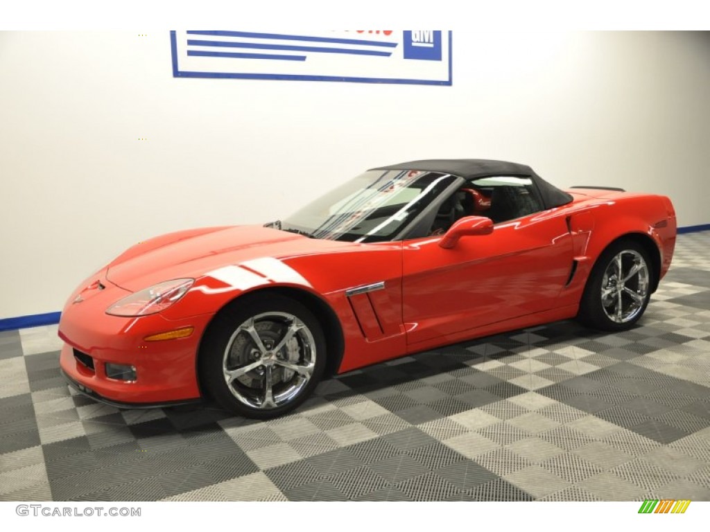 2012 Corvette Grand Sport Convertible - Torch Red / Ebony photo #79