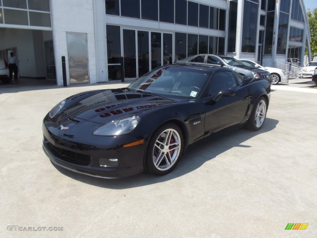 2007 Corvette Z06 - Black / Ebony photo #1