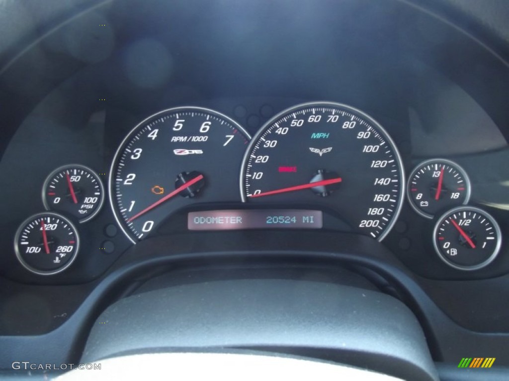 2007 Chevrolet Corvette Z06 Gauges Photo #69485479