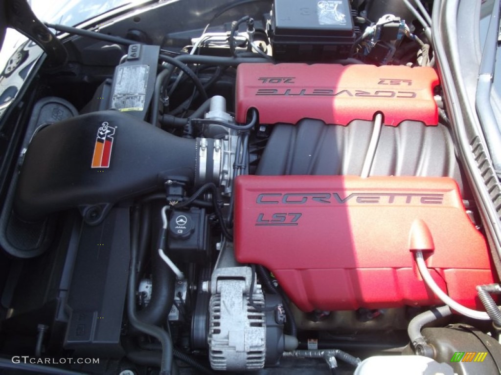 2007 Chevrolet Corvette Z06 7.0 Liter OHV 16-Valve LS7 V8 Engine Photo #69485584