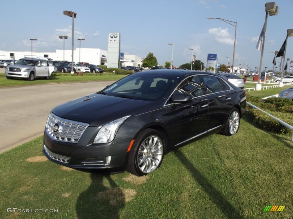 2013 XTS Platinum FWD - Graphite Metallic / Jet Black/Light Wheat Opus Full Leather photo #1
