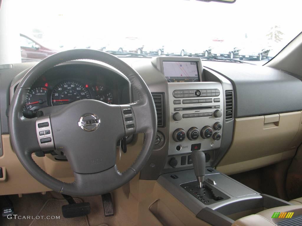 2006 Armada LE 4x4 - Granite Metallic / Sand Beige photo #13