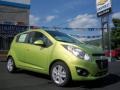 2013 Jalapeno (Green) Chevrolet Spark LT  photo #3