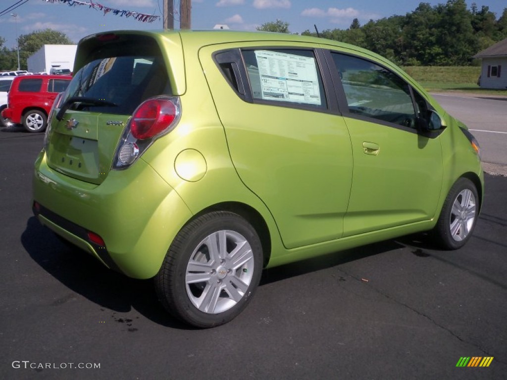 Jalapeno (Green) 2013 Chevrolet Spark LT Exterior Photo #69486838