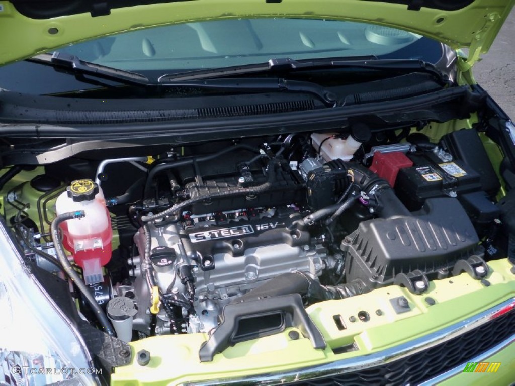 2013 Chevrolet Spark LT 1.2 Liter DOHC 16-Valve VVT S-TEC II 4 Cylinder Engine Photo #69486865