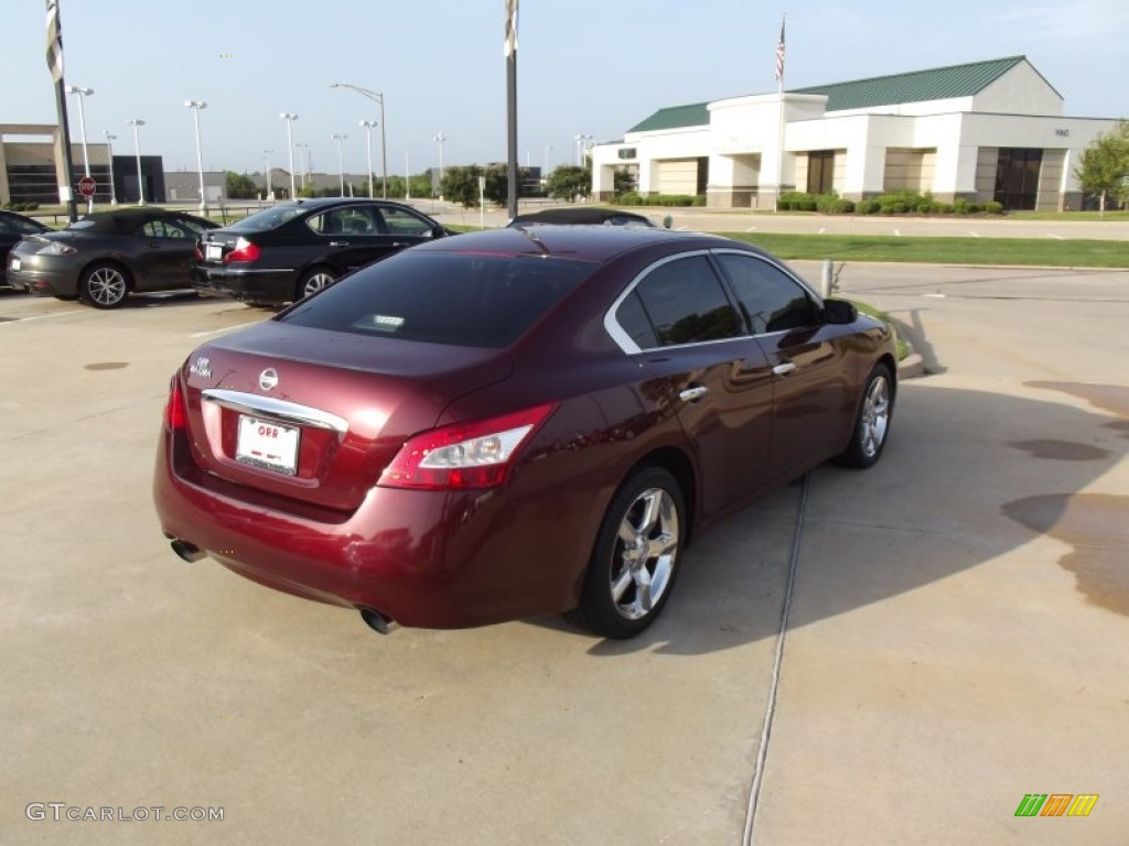 2009 Maxima 3.5 S - Tuscan Sun Metallic / Charcoal photo #3