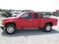 Fire Red 2012 GMC Canyon SLE Extended Cab 4x4 Exterior