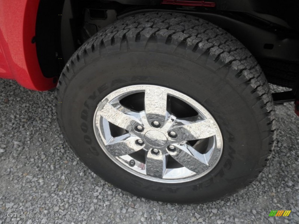 2012 GMC Canyon SLE Extended Cab 4x4 Wheel Photo #69487347