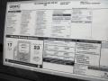 2012 GMC Canyon SLE Extended Cab 4x4 Window Sticker