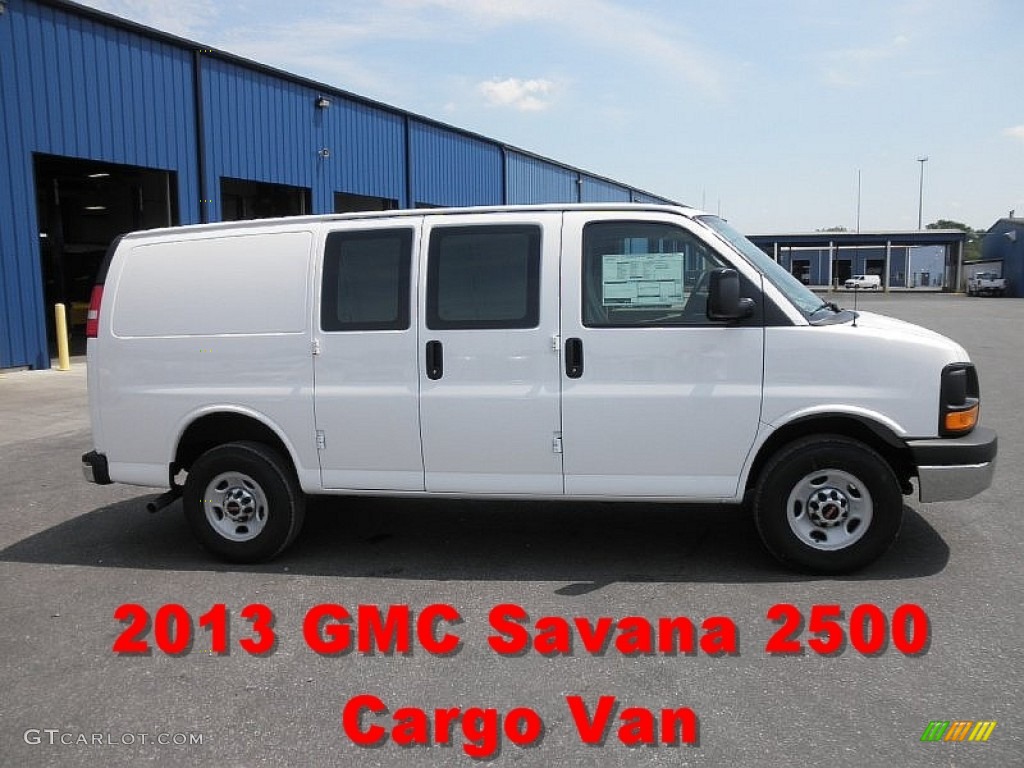 2013 Savana Van 2500 Cargo - Summit White / Neutral photo #1