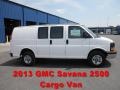 2013 Summit White GMC Savana Van 2500 Cargo  photo #1