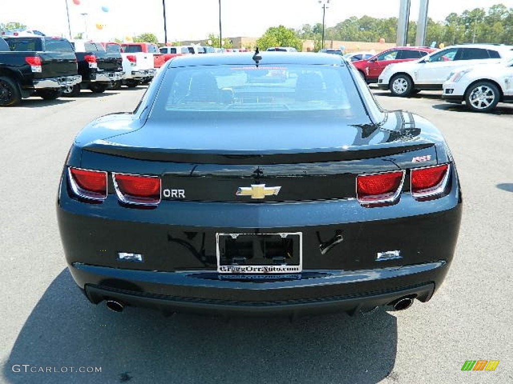 2011 Camaro LT/RS Coupe - Black / Black photo #5