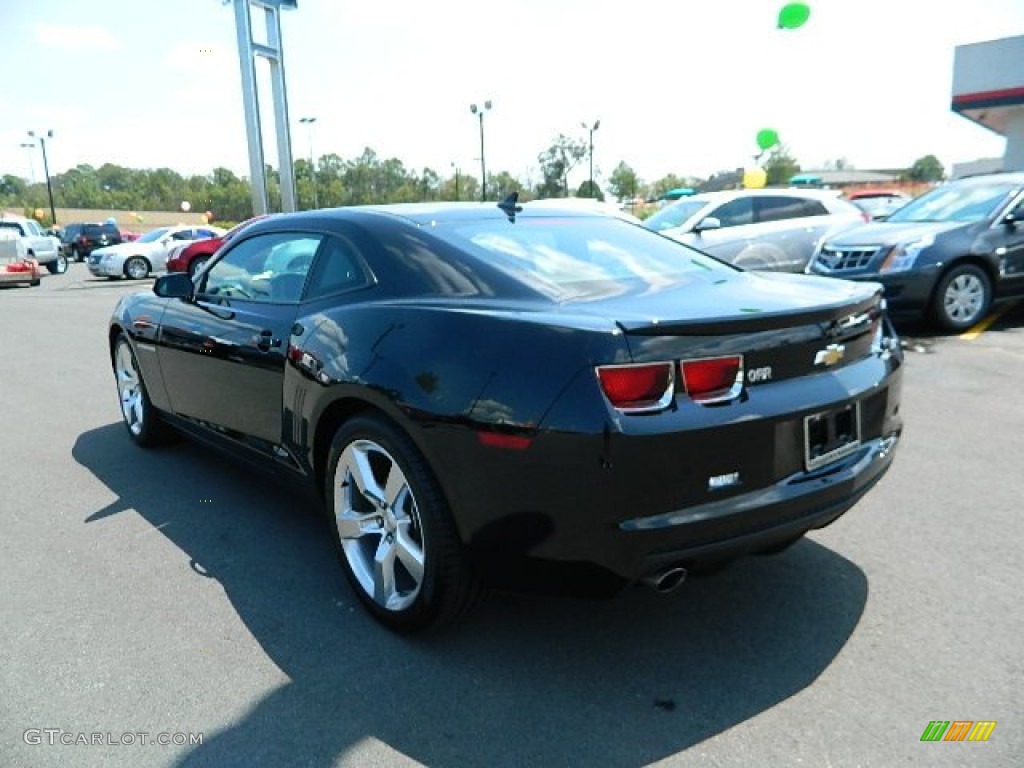 2011 Camaro LT/RS Coupe - Black / Black photo #6