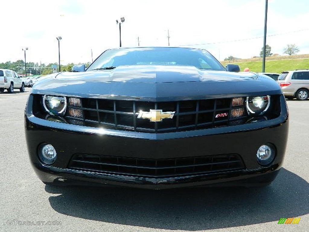 2011 Camaro LT/RS Coupe - Black / Black photo #10