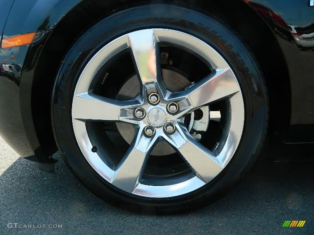 2011 Camaro LT/RS Coupe - Black / Black photo #12