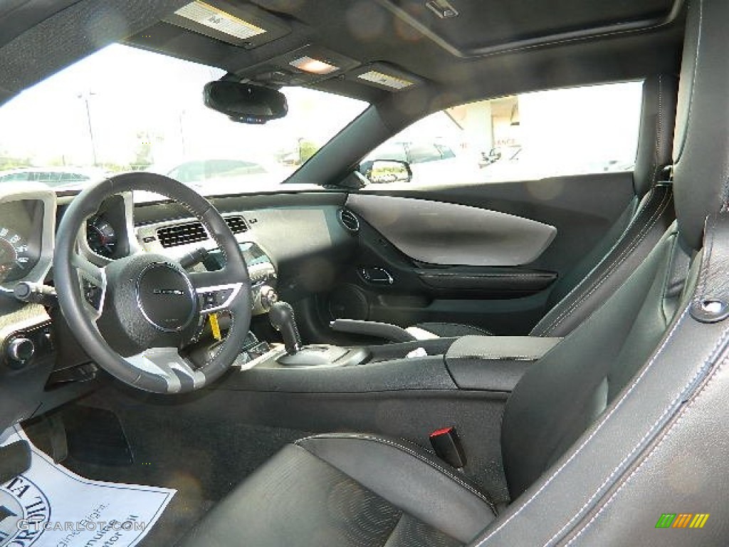 2011 Camaro LT/RS Coupe - Black / Black photo #13