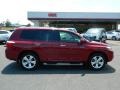 2009 Salsa Red Pearl Toyota Highlander Limited  photo #2