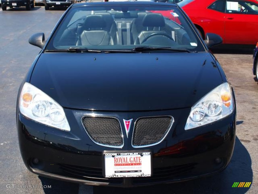 2007 G6 GT Convertible - Black / Ebony photo #7