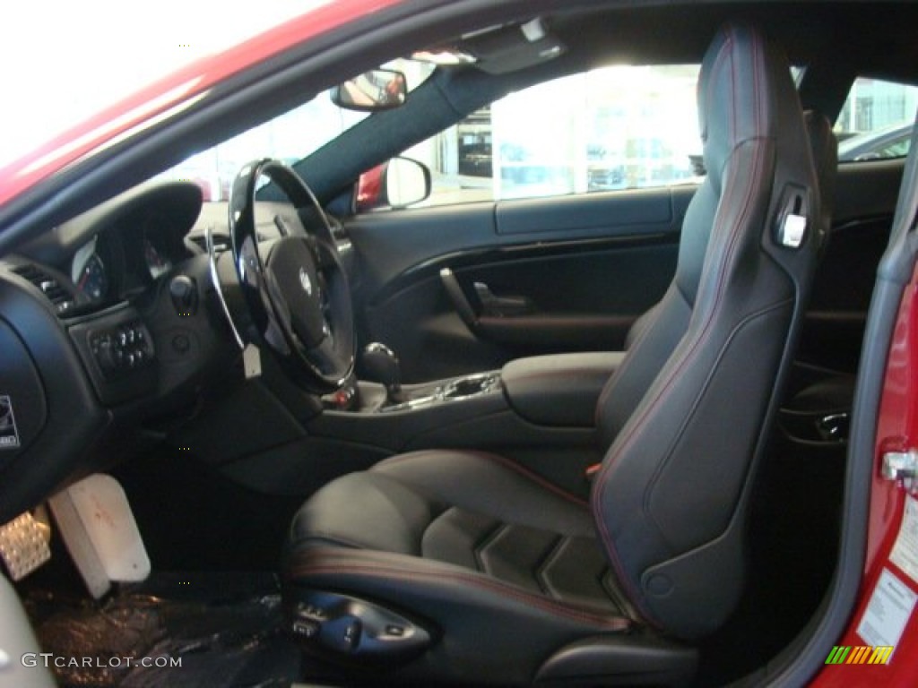 Nero Interior 2013 Maserati GranTurismo Sport Coupe Photo #69489688