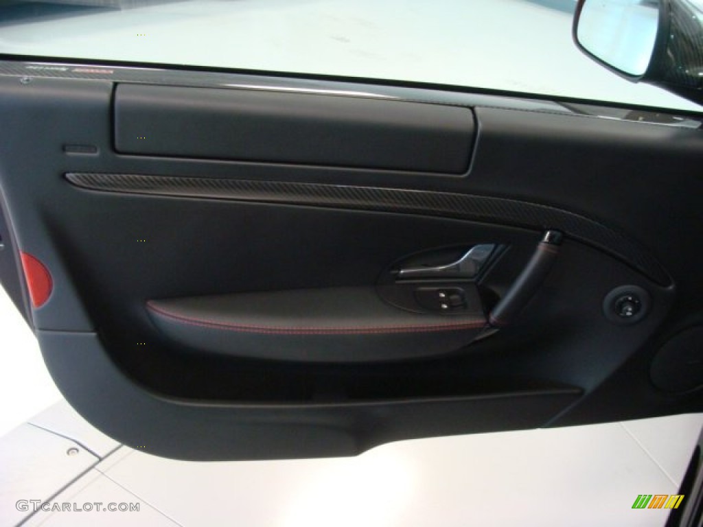 2012 Maserati GranTurismo MC Coupe Nero Door Panel Photo #69489943