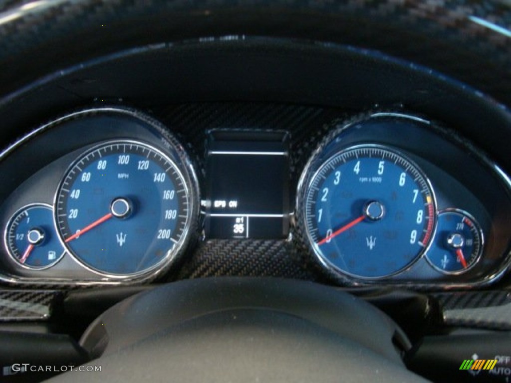2012 Maserati GranTurismo MC Coupe Gauges Photo #69490009