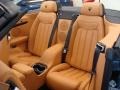 2012 Maserati GranTurismo Convertible Cuoio Interior Rear Seat Photo