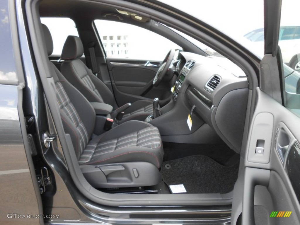 Interlagos Plaid Cloth Interior 2013 Volkswagen GTI 4 Door Photo #69491167
