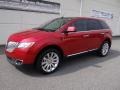 2011 Red Candy Metallic Lincoln MKX FWD  photo #2