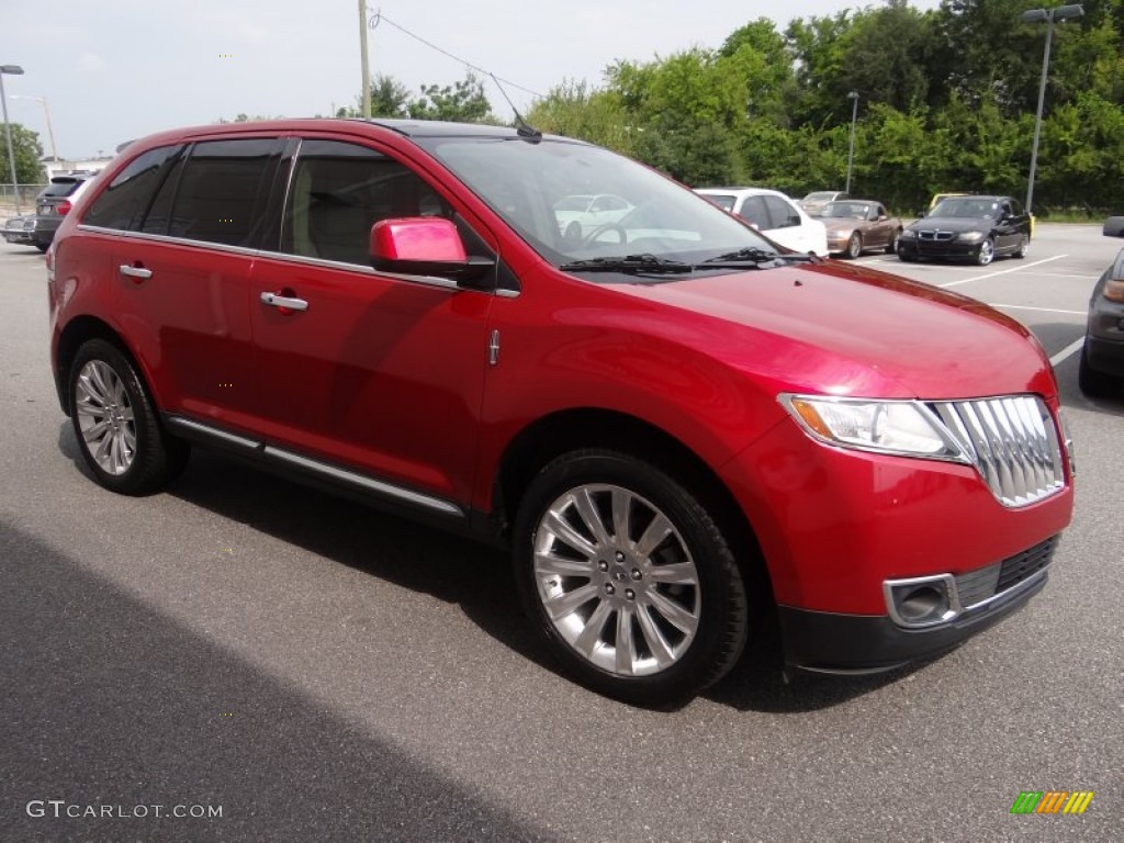Red Candy Metallic 2011 Lincoln MKX FWD Exterior Photo #69492160