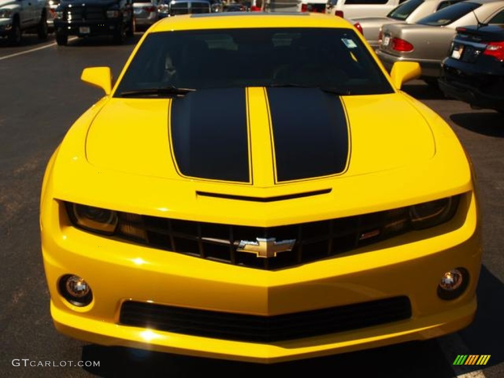 Rally Yellow 2010 Chevrolet Camaro SS/RS Coupe Exterior Photo #69492376