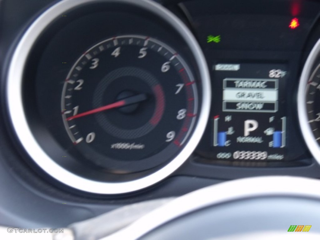 2011 Lancer RALLIART AWD - Wicked White Metallic / Black photo #18