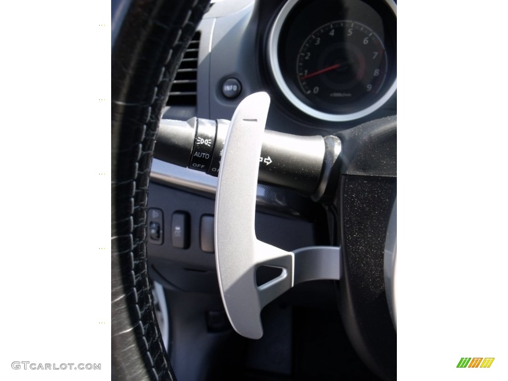 2011 Mitsubishi Lancer RALLIART AWD Controls Photo #69492643