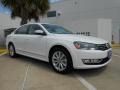 Candy White 2013 Volkswagen Passat 2.5L SEL Exterior