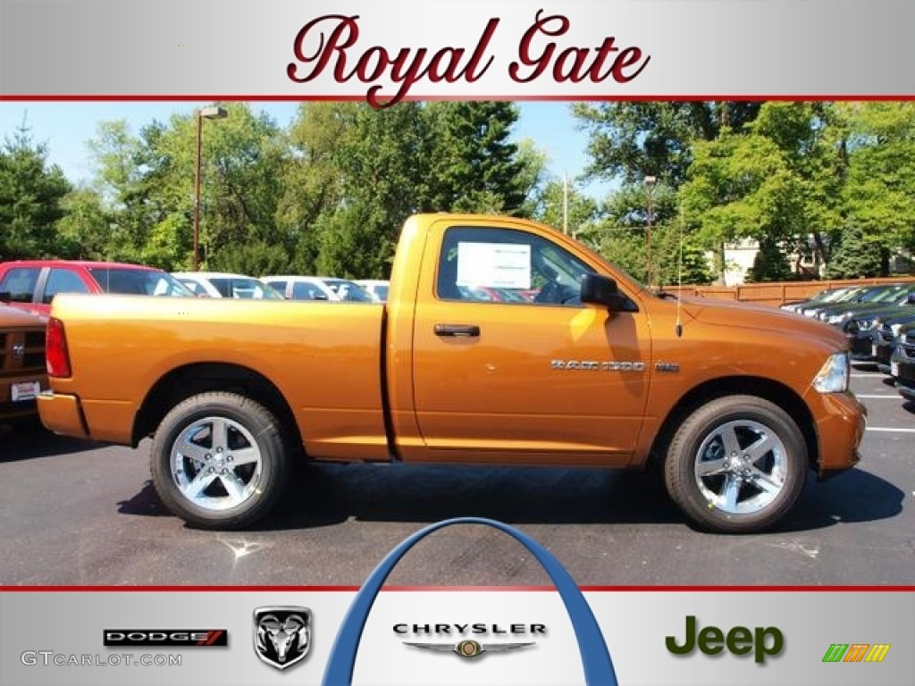 Tequila Sunrise Pearl Dodge Ram 1500