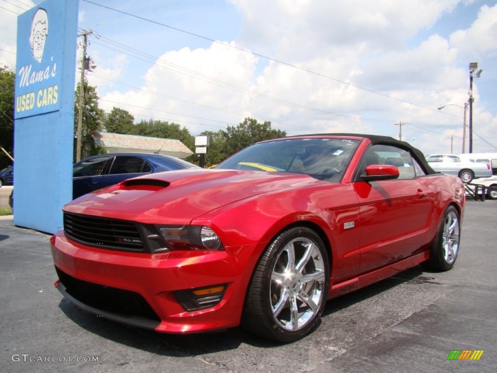 Red Candy Metallic 2011 Ford Mustang Saleen S302 Mustang Week Special Edition Convertible Exterior Photo #69493474