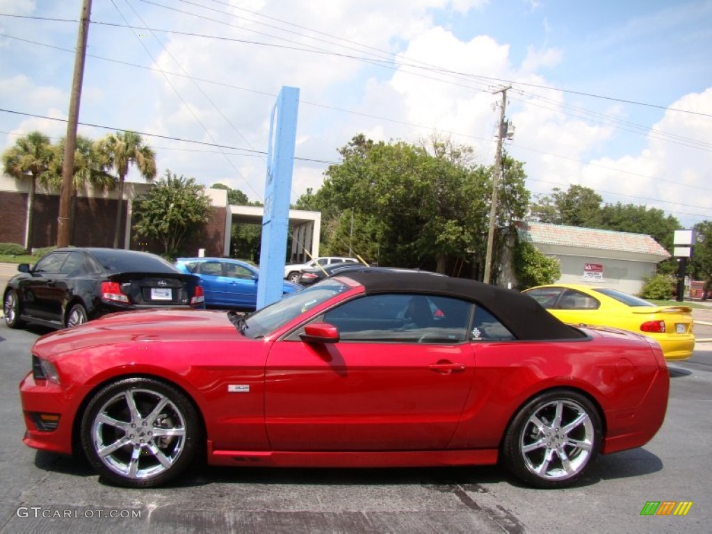 Red Candy Metallic 2011 Ford Mustang Saleen S302 Mustang Week Special Edition Convertible Exterior Photo #69493483