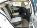 2 Tone Cornsilk/Black 2012 Volkswagen Jetta SEL Sedan Interior Color