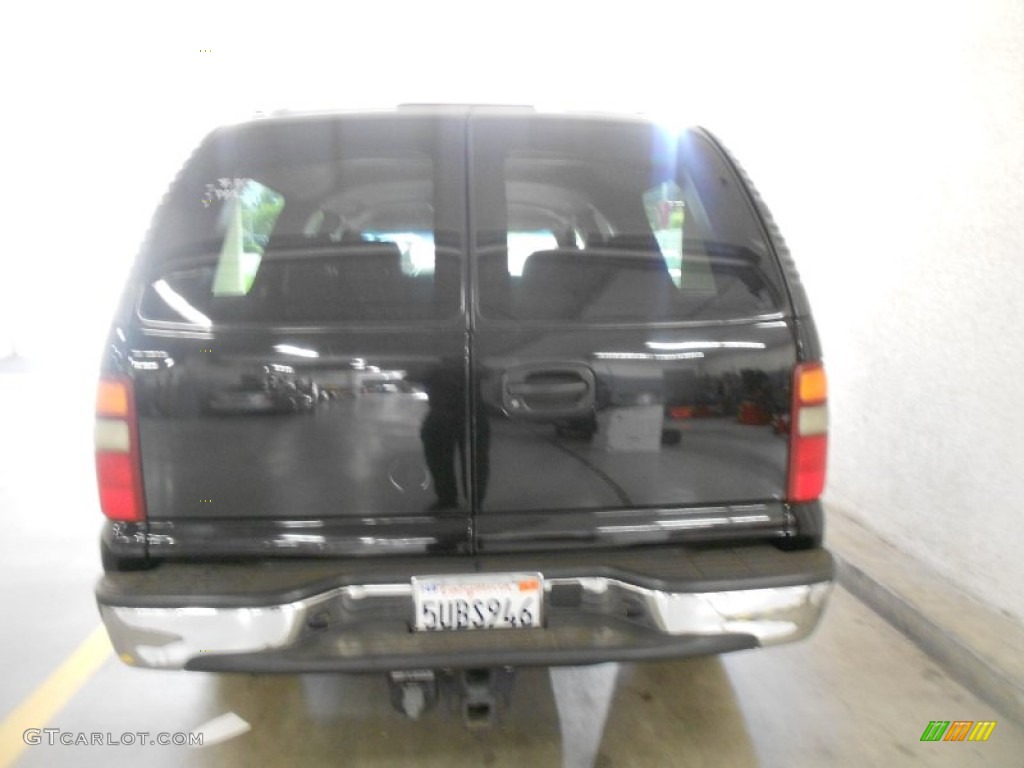 2003 Suburban 1500 LS 4x4 - Black / Gray/Dark Charcoal photo #7