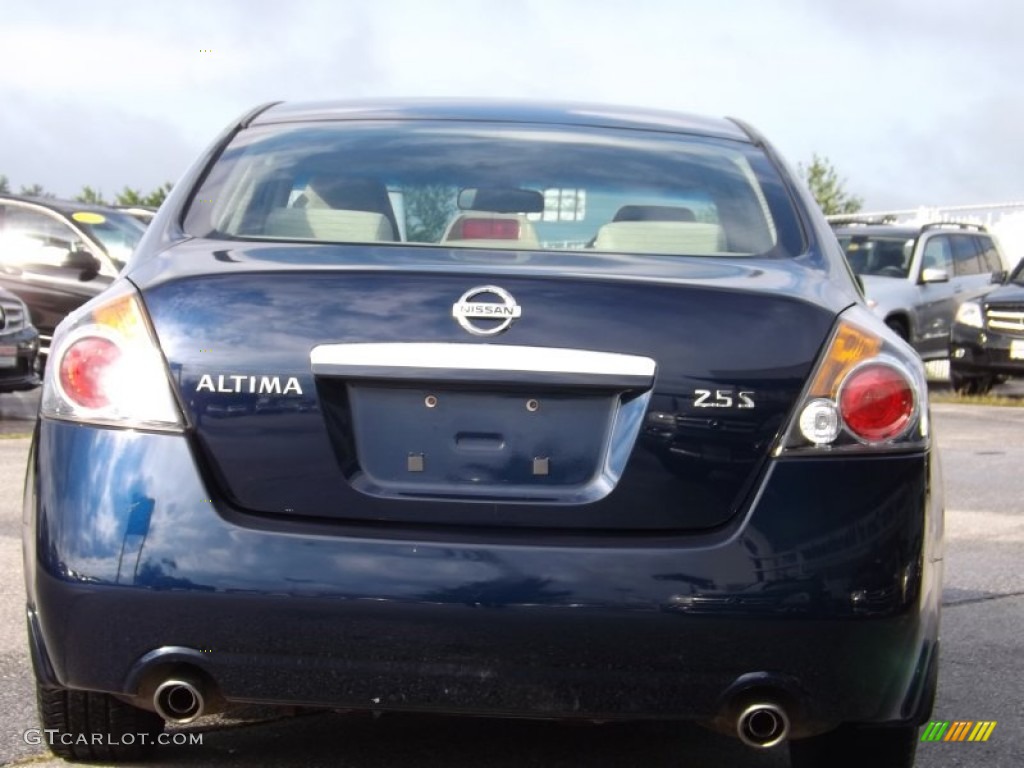 2007 Altima 2.5 S - Majestic Blue Metallic / Frost photo #4