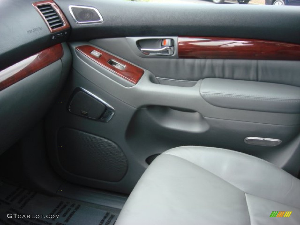 2009 Lexus GX 470 Dark Gray Door Panel Photo #69496540