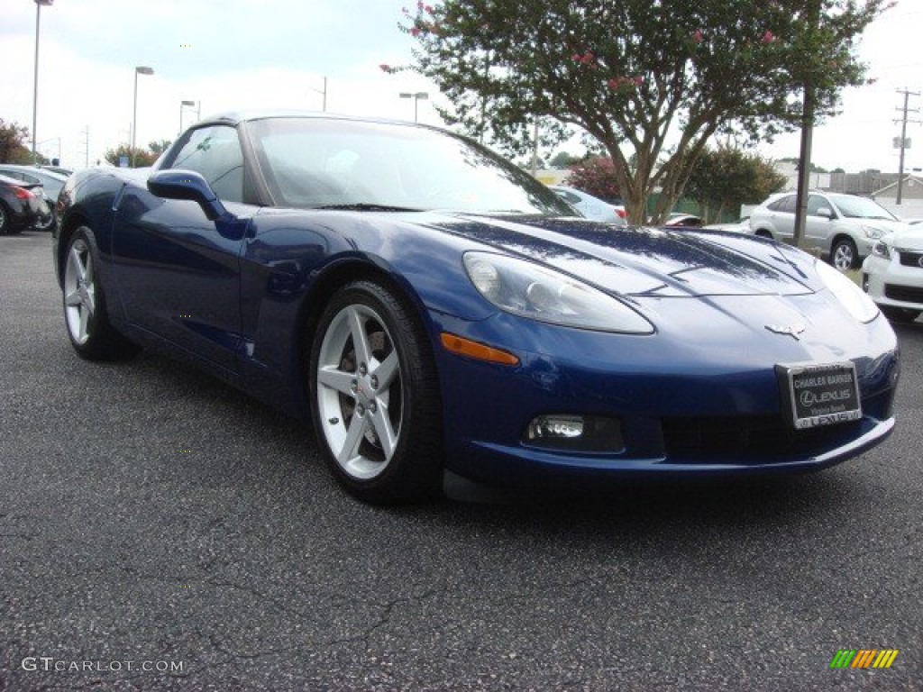 2005 Corvette Coupe - LeMans Blue Metallic / Cashmere photo #1