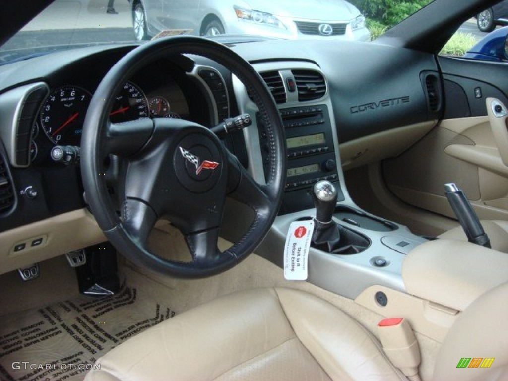 Cashmere Interior 2005 Chevrolet Corvette Coupe Photo