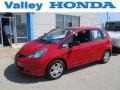 2009 Milano Red Honda Fit   photo #1