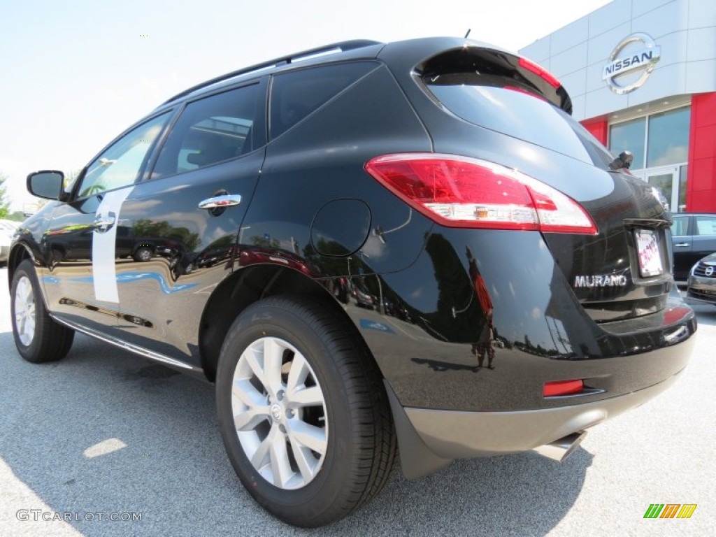 2012 Murano SL - Super Black / Beige photo #3