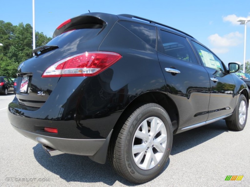 2012 Murano SL - Super Black / Beige photo #5