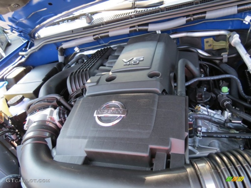 2012 Nissan Frontier SV Crew Cab 4.0 Liter DOHC 24-Valve CVTCS V6 Engine Photo #69500011