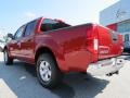 2012 Lava Red Nissan Frontier SV Crew Cab  photo #3